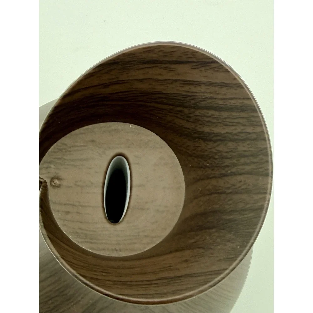 Ultrasonic Essential Oil Diffuser Aromatherapy Humidifier LED Timer Wood Grain